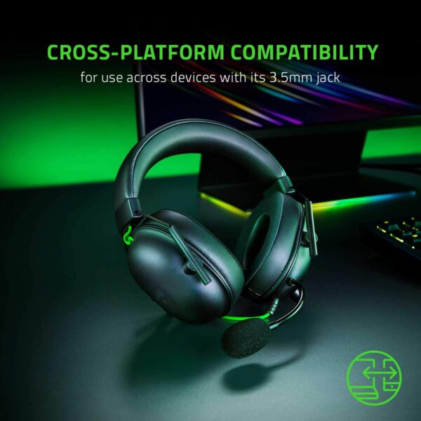 Razer BlackShark V2 X Gaming Headset AUX - Image 5