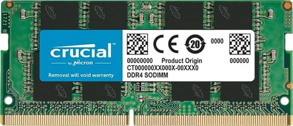 RAM CRUCUAL 32GB 3200 DDR4 NOTEBOOK
