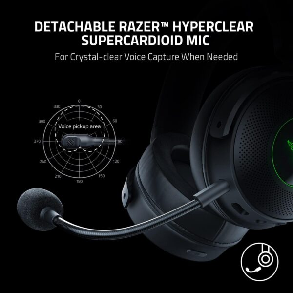 RAZER KRAKEN V3 PRO WIRELESS GAMING HEADSET - Image 2