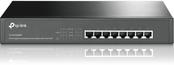 TP-Link TL-SG1008MP V2 | 8 Port Gigabit PoE Switch | 8 PoE