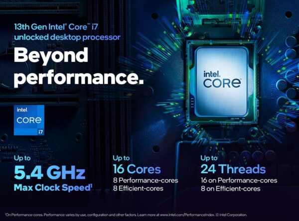 Intel? Core? i7-13700KF Processor 30M Cache, up to 5.40 GHzI "BOXED" - Image 3