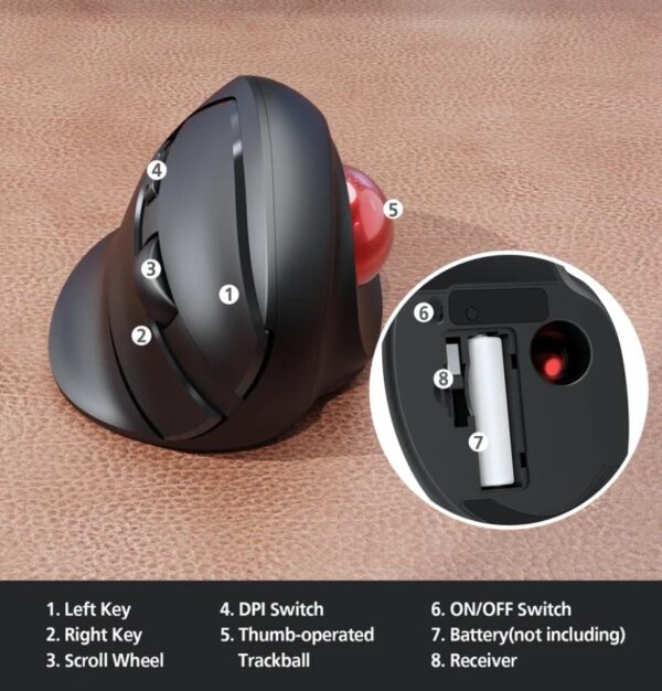 MICROPACK MP-V02W WIRLESS BLACK MOUSE - Image 2