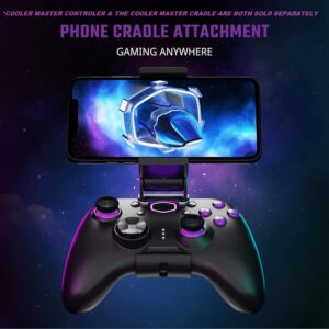 Cooler Master Storm Controller Cradle Mobile Phone Holder, Supports Storm Controller, Expandable Clip, Adjustable Viewing Angle for Gaming on The Go (CMI-GSCXC-BK1)