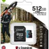 KINGSTON MICRO SD 512GB 170MB/S CANVAS GO PLUS