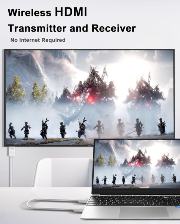 Wireless HDMI EXTENDER 40M 1080P Transmitter and Receiver - Image 4