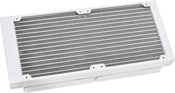 Lian Li Galahad II LCD 280 - AIO- Asetek 8th Gen - 2.88” IPS LCD screen liquid cooler- Pre-installed ARGB daisy-chainable fans or UNI FAN SL-INF fans - WHITE - Image 4