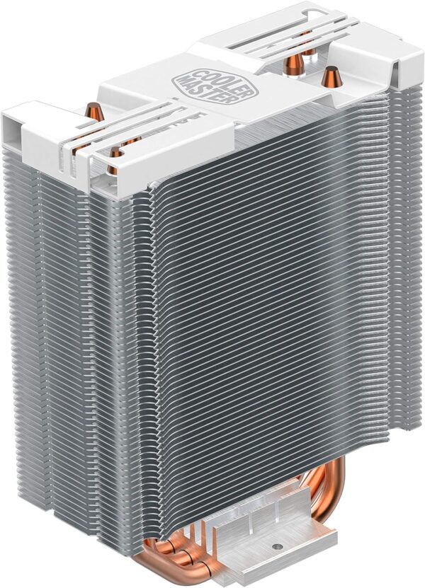 Cooler Master Hyper LED Turbo CPU Air Cooler, Dual XtraFlo 120mm White LED PWM Fan , Mounting Kits , 4 Heat Pipes, Aluminum Fins, Direct Contact - WHITE - Image 10