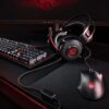 HP Omen 400 Wired USB Gaming Mouse, Optimized Mechanical Switches, Quick Adjust 1600-5000 DPI Optical Sensor, Sniper Mode 400 DPI, RGB LED, Customizable Buttons - [RePacked]  - Image 4
