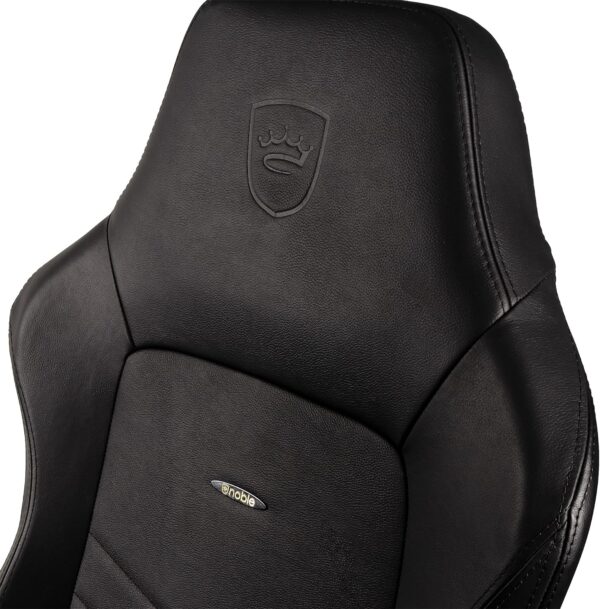 HERO REAL LEATHER BLACK NOBLECHAIRS GAMING & OFFICE CHAIR  "AWARD WINNING" - Image 6