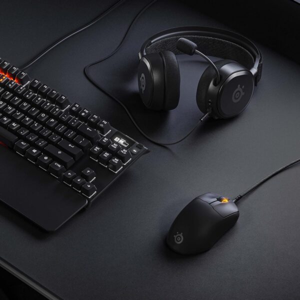 SteelSeries Esports FPS Gaming Mouse – Ultra Lightweight 69g – Prime Edition – 5 Programmable Buttons – 18K CPI TrueMove Pro Sensor – Magnetic Optical Switches – Customization - RGB Lighting – PC/Mac | OPEN BOX - Image 2