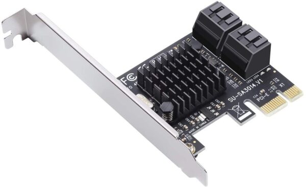 PCIE EXPRESS TO SATA 3.0 4 PORTS - Image 2