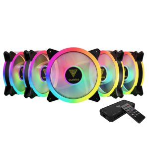 GAMDIAS AEOLUS M2-1205R 5*FANS HYDRAULIC 1500 RPM
