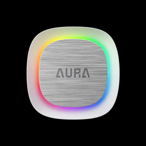 GAMDIAS AURA GL360 V2 Liquid CPU Cooler, 120mm, Triple Fan, White ARGB AIO, Mirror Style  Rotatable Pump, LGA 1700/AM5 Ready, Built-in Lighting Effects, Hidden Cable Management | WHITE  AURA-GL360-V2-W - Image 17