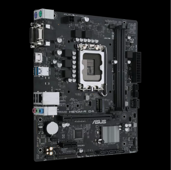 ASUS PRIME H610M-R D4-SI DDR4 MOTHERBOARD ,Intel® H610 (LGA 1700) Mic-ATX