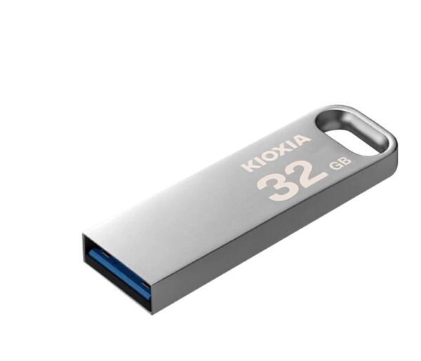 KIOXIA TransMemory U366 USB Flash Drive 32GB - 3.2 USB Gen 1,  File Transfer on PC/Mac with the speed of 100MB/S , Military Grade Stainless Steel  - Image 3
