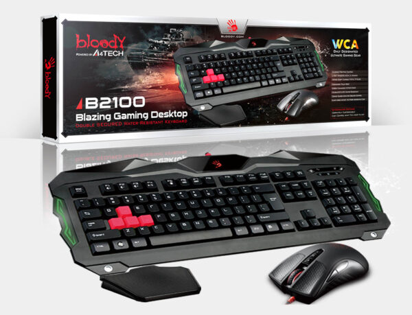 A4Tech Bloody B2100 Gaming Desktop COMBO