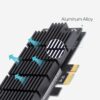 TP-Link AC1300 PCIe WiFi PCIe Card (Archer T6E) - 2.4G/5G Dual Band Wireless PCI Express Adapter, Low Profile, Long Range, Heat Sink Technology, Supports Windows 10/8.1/8/7/XP - Image 3