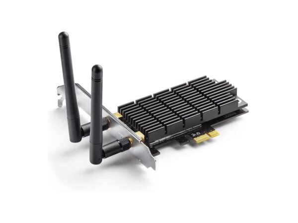 TP-Link AC1300 PCIe WiFi PCIe Card (Archer T6E) - 2.4G/5G Dual Band Wireless PCI Express Adapter, Low Profile, Long Range, Heat Sink Technology, Supports Windows 10/8.1/8/7/XP - Image 11