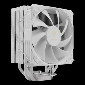 GAMDIAS CPU Air Cooler BOREAS M2-510 PWM 120 mm Fan Heatsink with 5 Heat pipes - WHITE