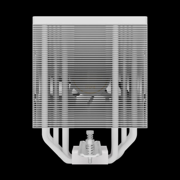 GAMDIAS CPU Air Cooler BOREAS M2-510 PWM 120 mm Fan Heatsink with 5 Heat pipes - WHITE - Image 6