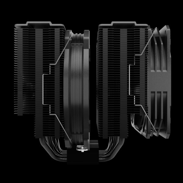 GAMDIAS BOREAS P1-720 DUAL TOWER CPU AIR COOLER BLACK - Image 5