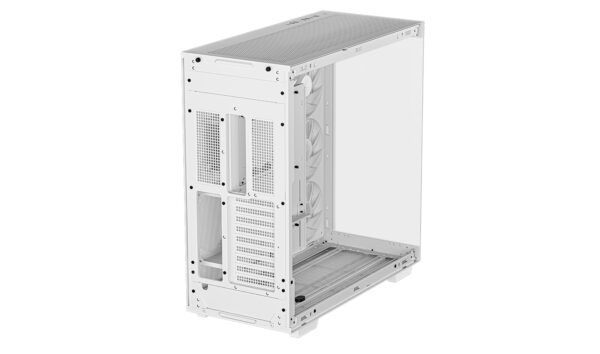 Deepcool CH780 Full Tower Gaming Case , up to E-ATX support ,PANORAMIC GLASS-DUAL , 3x140mm ARGB fans into a single 420mm unit - WHITE - Image 7