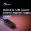 TP-Link USB to Ethernet Adapter (UE306), Supports Nintendo Switch, Foldable USB 3.0 to Gigabit Ethernet LAN Network Adapter, Supports Windows, Linux, Apple MacBook OS 10.11 - 12, Surface