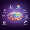 Tapo Smart LED Light Strip, 5m, Wi-Fi App Control RGB Multicolour LED Strip, PU Coating, Works with Alexa & Google Home, Suitable for TV Gaming Lounge DIY Decoration (Tapo L920-5)