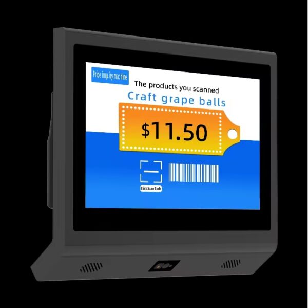  Fixed Mounted Barcode & QR Code Scanner Module Price Checker - INTEL CORE i3 , 3rd Gen CPU , Ram 4G DDRIII , 128 SSD , 11.6" Capacitive Touch Screen  , LAN & USB CONNECTIVITY - Image 5