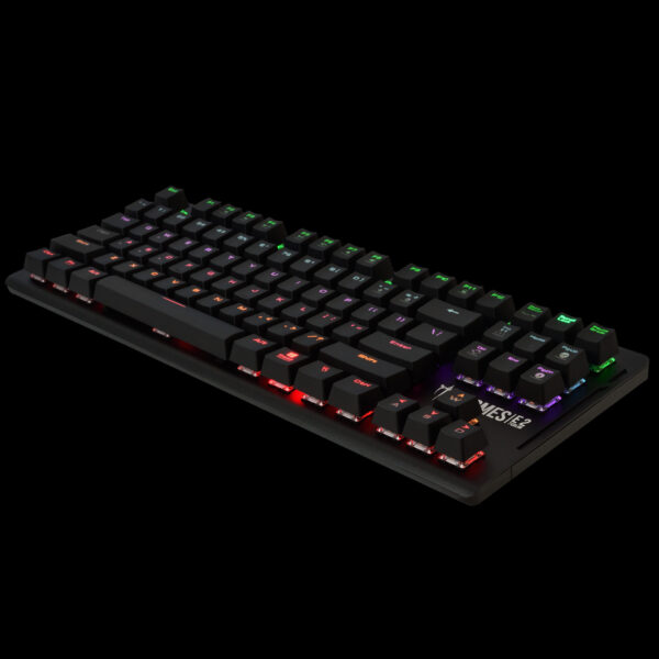 GAMDIAS HERMES E2 7 COLOR ARABIC WIRED KEYBOARD - Image 3