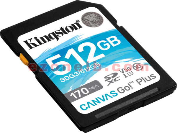 KINGSTON SD CARD 512GB 170MB CANVAS GO PLUS - Image 2