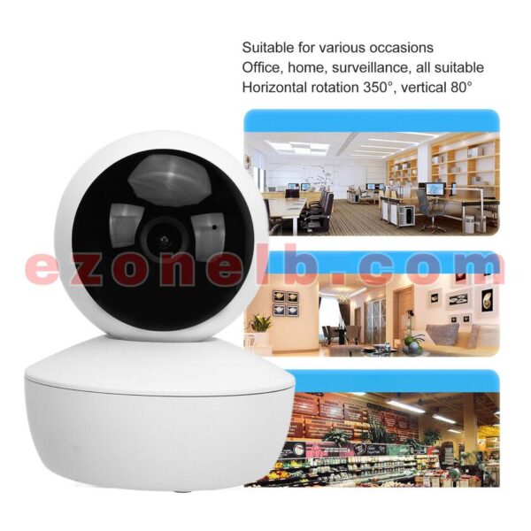 mouschi S-Two 3MP HD WiFi wireless Security Camera with Motion Detection, Night VISION for Home - Image 4