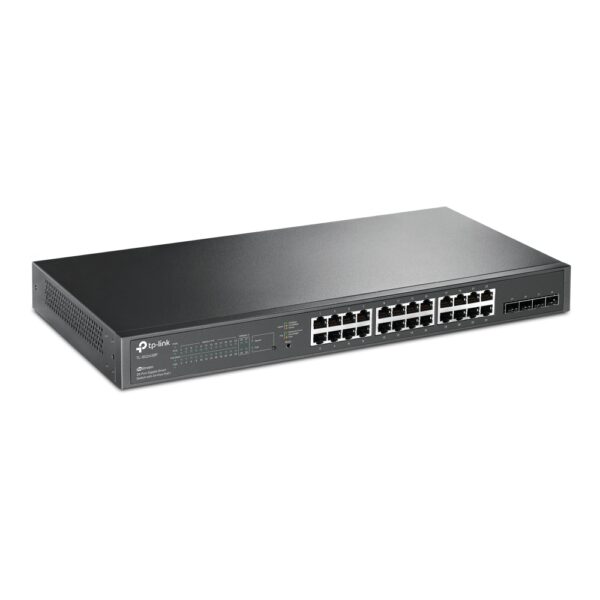 TP-Link TL-SG2428P JetStream 28-Port Gigabit Smart Switch, 24 PoE+ Ports