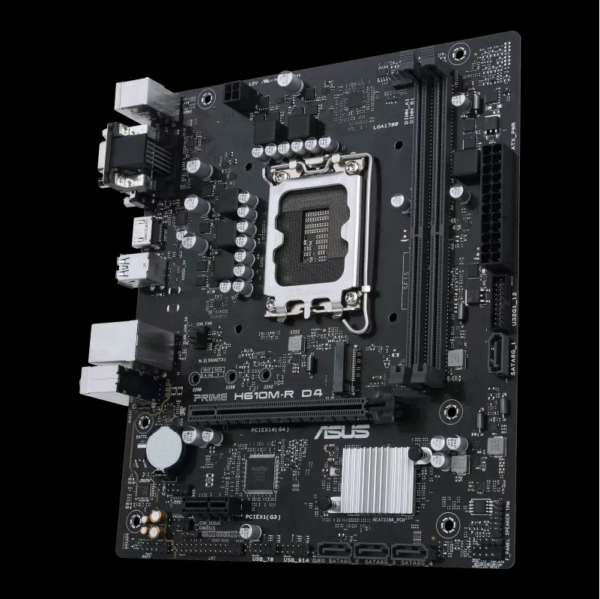 ASUS PRIME H610M-R D4-SI DDR4 MOTHERBOARD ,Intel® H610 (LGA 1700) Mic-ATX - Image 4