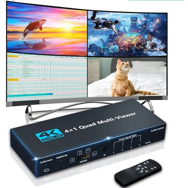HDMI SMART PLUS 4x1 4K QUAD MULTI-VIEWER