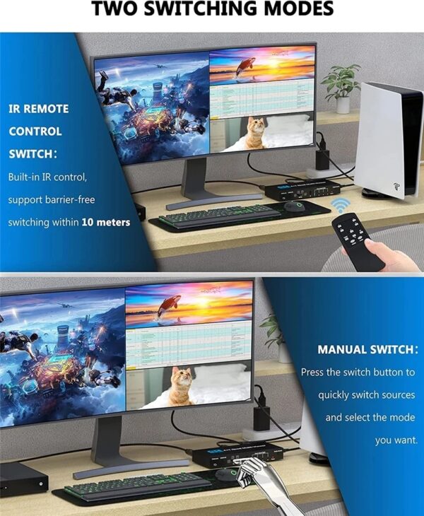 HDMI SMART PLUS 4x1 4K QUAD MULTI-VIEWER - Image 6