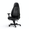 ICON REAL LEATHER BLACK - NOBLECHAIRS Office and Gaming Chair - "AWARD WINNING" - Image 2