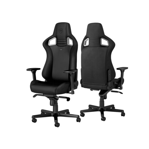 EPIC BLACK EDITION High-tech faux leather NOBLECHAIRES Office and Gaming Chair "AWARD WINNING"