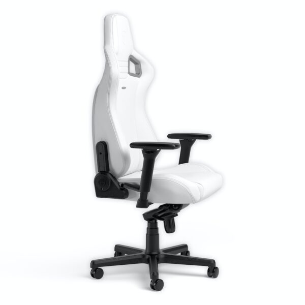 EPIC WHITE EDITION; High-Tech Vinyl ; NOBLECHAIRS GAMING CHAIR ; FULLY ADJUSTABLE PARTS "AWARD WINNING" - Image 5