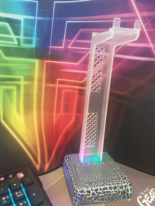 Z3 HEADSET STAND RGB WITH USB HUB - Image 3