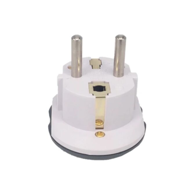 Universal EU KR Plug Adapter AC 250V 16A EU Converter 2 Round Pin Socket Suitable For US UA UK To EU Plug For LAPTOPS & SMART DEVICES - Image 3