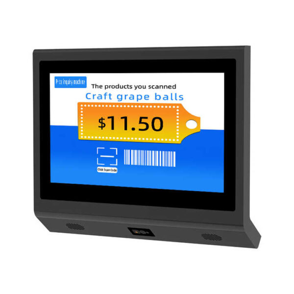  Fixed Mounted Barcode & QR Code Scanner Module Price Checker - INTEL CORE i3 , 3rd Gen CPU , Ram 4G DDRIII , 128 SSD , 11.6" Capacitive Touch Screen  , LAN & USB CONNECTIVITY - Image 6