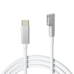 Magnetic Charger Cable USB Type-C to MagSafe 1 (L-Tip)  60W for Apple MacBook Air / Pro -  Laptop Power Cord| 1.8m
