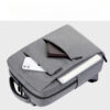 Laptop Backpack - for Tablets & Laptops up to 15.6" - Waterproof - Electronics Protection  - Scratchproof - Travel Friendly - Organized Compartments - USB Charge Port - Slim Casual Business Design - Heavy Duty - 42 x 12 x 30 cm - GREY - Image 4