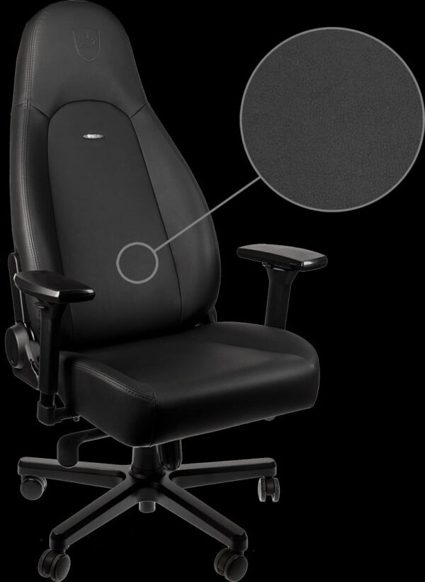 ICON BLACK EDITION - THE NOBLECHAIRS  Office and Gaming Chair - High-Tech Vinyl-  "AWARD WINNING" - Image 8
