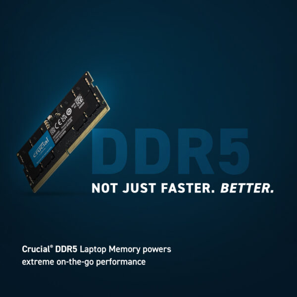 RAM CRUCIAL 32GB 4800 DDR5 NOTEBOOK - Image 2