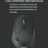 Logitech MK850 Performance Wireless Keyboard and Mouse Combo, Bluetooth Smart, 2.4GHz Wireless Connection, 1000 Dpi Sensor, 8 Buttons,  Black | 920-008486 - Image 5