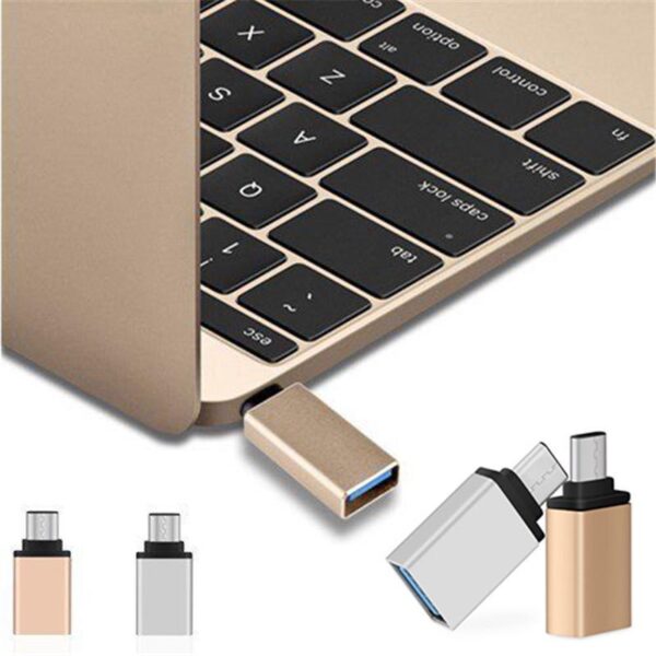 OTG USB 3.0 FEMALE TO TYPE-C MALE - Image 4