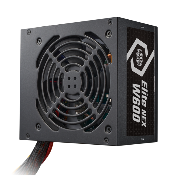 ELITE NEX WHITE W600 230V POWER SUPPLY ; 80 Plus standard certified efficiency ; NON-MODULAR PSU ; Active PFC ; dual forward topology design ; 120MM FAN ; ATX 12V Ver. 2.41 - BLACK - Image 7