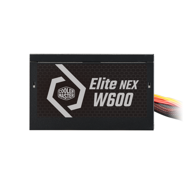 ELITE NEX WHITE W600 230V POWER SUPPLY ; 80 Plus standard certified efficiency ; NON-MODULAR PSU ; Active PFC ; dual forward topology design ; 120MM FAN ; ATX 12V Ver. 2.41 - BLACK - Image 4